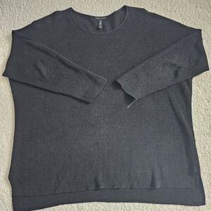 Eileen Fisher Linen, Cotton Crew Neck Sweater XL